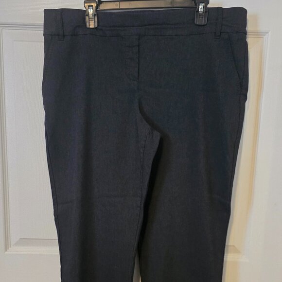 Charcoal Grey Straight Leg Dress Pants, size 20 petite - Picture 1 of 7